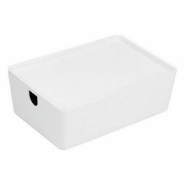Caja Organizadora Apilable Confortime Con Tapa 26 x 17,5 x 8,5 cm (10 Unidades)
