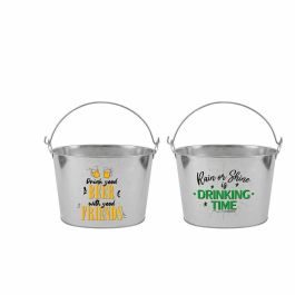 Cubitera con Asa y Abridor de Aluminio Privilege 6 L Ovalado 27,94 x 19,05 (12 Unidades)