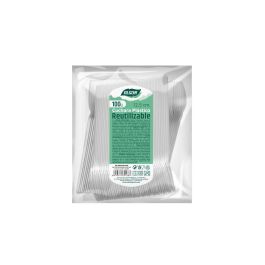 Set de 100 cucharas ecológicas post café 12.5 cm Algon (20 Cajas) Set de 100 cucharas ecológicas post café 12.5 cm Algon (20 Cajas)