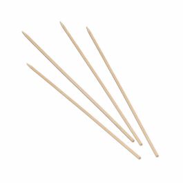 Set de Pinchos para Barbacoa Algon Bambú 200 x 2,5 x 20 mm (100 Piezas) (24 Unidades)