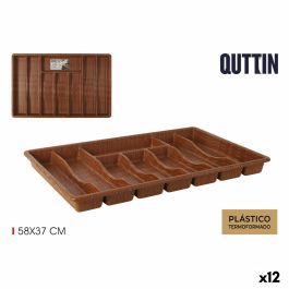 Organizador para Cubiertos Quttin 59 x 38 cm Termoplástico (12 Unidades)