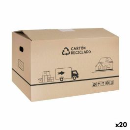 Caja de cartón para mudanza Confortime 65 x 40 x 40 cm Marrón (20 Unidades)