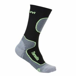 Calcetines Joluvi Thermolite Trekking Negro Gris 2 Unidades