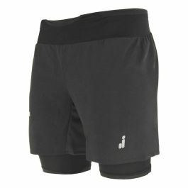 Pantalones Cortos Deportivos para Hombre Joluvi Best Trail Negro