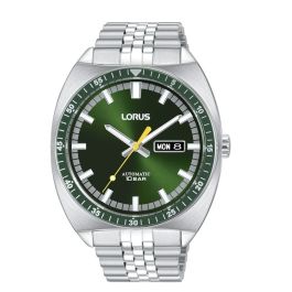 Reloj Hombre Lorus RL443BX9 Verde Plateado