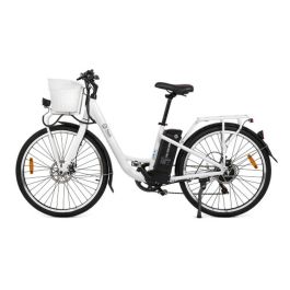 YOUIN YOURIDE Paris - PASEO - RUEDA 26” - BAT. INTEGRADA Y EXTRAIBLE - BLANCA Precio: 858.49999972. SKU: B1JQF2VL5V