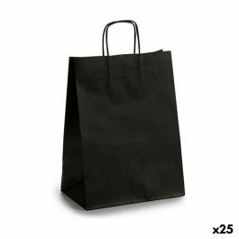 Bolsa de Papel 24 x 12 x 40 cm Negro (25 Unidades) Precio: 9.9499994. SKU: B13NZHMQJD