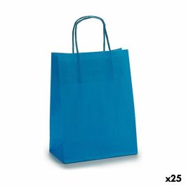 Bolsa de Papel 18 x 8 x 31 cm Azul (25 Unidades)
