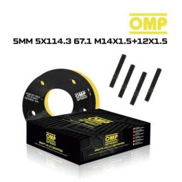 Set de Separadores OMP OMPS08810501 5x114,3 67,1 M14 x 1,50 + M12 x 1,50 5 mm