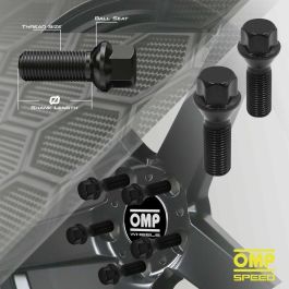 Kit de tornillos OMP OMPS09551201 M12 x 1,50 4 uds