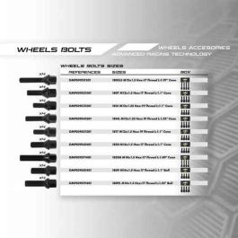 Kit de tornillos OMP OMPS09561401 M14 x 1,50 4 uds