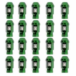 Set Tuercas OMP ELE20026 40 mm M12 x 1,25 20 uds Verde (Reacondicionado A+)