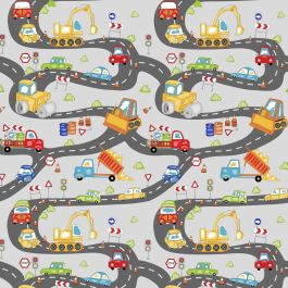 Colcha Reversible Scalextric Cool Kids 180 x 260 cm