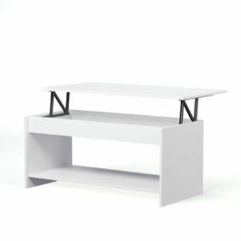 HAPPY Mesa de centro elevable estilo moderno blanco mate - L 100 x W 50 cm Precio: 137.94999944. SKU: B1JQ99KRMY