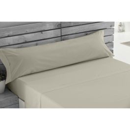 Juego de Sábanas Alexandra House Living Beige Cama de 150/160 4 Piezas