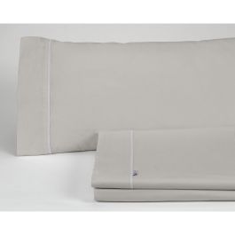 Juego de Sábanas Alexandra House Living Gris oscuro Cama de 90 3 Piezas