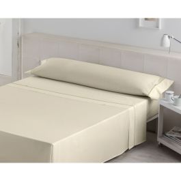 Juego de Sábanas Alexandra House Living Crema Cama de 90 3 Piezas