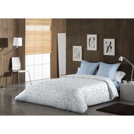 Juego de funda nórdica Alexandra House Living Paola Azul Cama de 180 6 Piezas