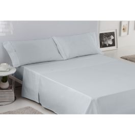 Juego de Sábanas Alexandra House Living Gris Perla Cama de 150/160 4 Piezas