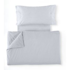 Juego de funda nórdica Alexandra House Living Blanco Cama de 105 3 Piezas