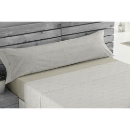 Juego de Sábanas Alexandra House Living Cuca Beige Cama de 150 3 Piezas