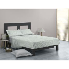 Juego de Sábanas Alexandra House Living Iber Azul Cama de 150 3 Piezas