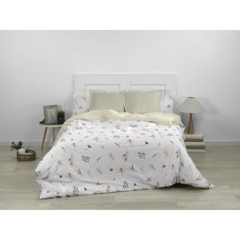 Juego de funda nórdica Alexandra House Living Carmen Multicolor Cama de 90 2 Piezas