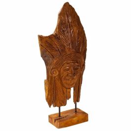 Figura Decorativa Alexandra House Living Natural madera de teca Indio 13 x 60 x 30 cm Precio: 73.4349003025. SKU: B1BKFBSAVP