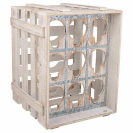 Botellero Alexandra House Living Natural Madera de abeto 43 x 32 x 33 cm 9 botellas Caja Precio: 40.534999395. SKU: B16BW4PB9A