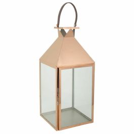 Farol Alexandra House Living Cobre Vidrio Acero Inoxidable 28 x 66 x 29 cm Precio: 61.104999721700004. SKU: B1AMH2475Q