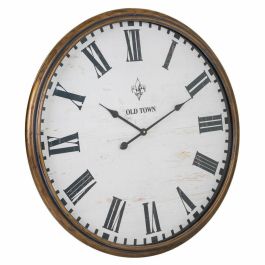 Reloj de Pared Alexandra House Living Dorado Metal 6 x 80 x 80 cm