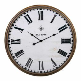 Reloj de Pared Alexandra House Living Dorado Metal 6 x 80 x 80 cm