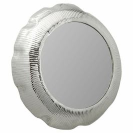 Espejo de pared Alexandra House Living Plata Metal Vidrio 76 x 11 x 76 cm