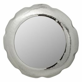 Espejo de pared Alexandra House Living Plata Metal Vidrio 76 x 11 x 76 cm