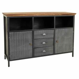 Aparador Alexandra House Living Marrón Gris Madera Metal 36 x 82 x 121 cm Precio: 361.414900484. SKU: B1HMXVEB63