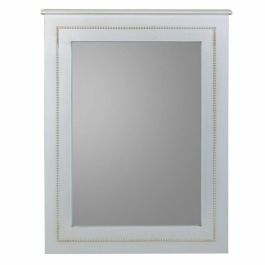 Espejo de pared Alexandra House Living Blanco Vidrio Madera de abeto 3 x 90 x 70 cm