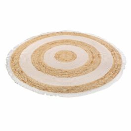 Alfombra Alexandra House Living Blanco Natural 100 x 100 cm Circular