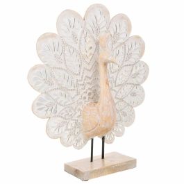 Figura Decorativa Alexandra House Living Natural Vidrio Madera MDF Pavo real 53 x 12 x 46 cm Precio: 89.04390026619998. SKU: B1D33B7RSB