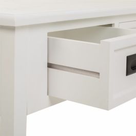 Mesa de Centro Alexandra House Living Blanco Pino Madera MDF 80 x 50 x 80 cm