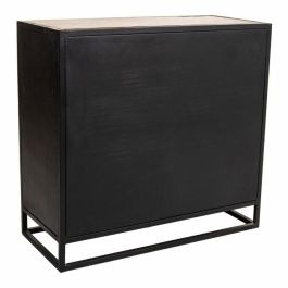 Consola Alexandra House Living Negro Madera Hierro 40 x 82 x 89 cm