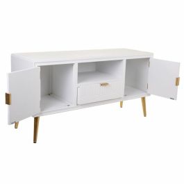 Aparador Alexandra House Living Blanco Dorado 40 x 61 x 121 cm