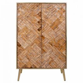 Armario Alexandra House Living Marrón Madera de Paulonia 42 x 125 x 76 cm