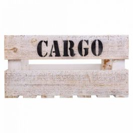 Cajas de almacenamiento Alexandra House Living CARGO Blanco Madera de abeto 24 x 19 x 38 cm 33 x 20 x 18 cm 28 x 15,5 x 17 cm 3