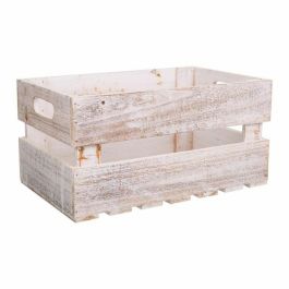 Cajas de almacenamiento Alexandra House Living CARGO Blanco Madera de abeto 24 x 19 x 38 cm 33 x 20 x 18 cm 28 x 15,5 x 17 cm 3