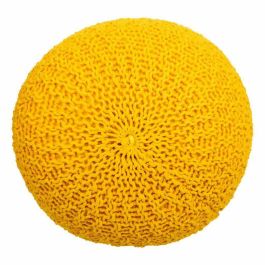 Puff Alexandra House Living Amarillo Poliestireno 45 x 30 x 45 cm