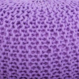 Puff Alexandra House Living Violeta Poliestireno 45 x 30 x 45 cm