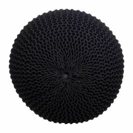 Puff Alexandra House Living Negro Poliestireno 45 x 30 x 45 cm