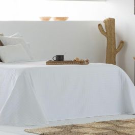 Bandeja Alexandra House Living Blanco Natural Madera de mango 29 x 6 x 43 cm