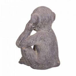 Figura Decorativa Alexandra House Living Gris Magnesio Mono 26 x 40 x 35 cm