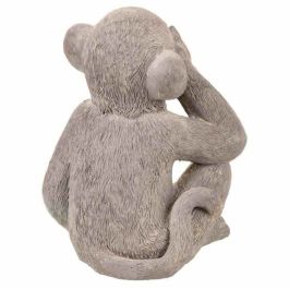 Figura Decorativa Alexandra House Living Gris Poliresina Mono 26 x 40 x 34 cm